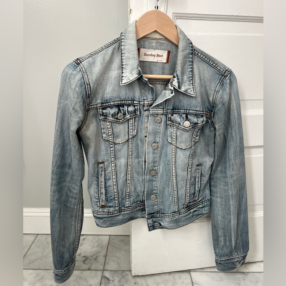 Sunday Best Light Blue Denim Jacket